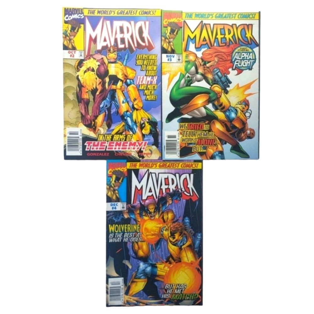 Marvel Mavrick Comics #2-#4